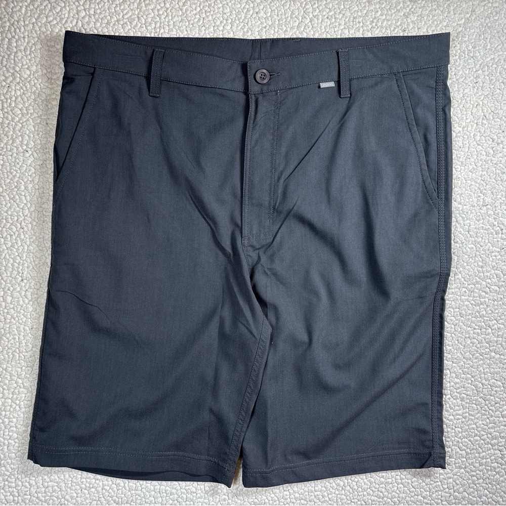 Cariloha Bamboo Fit Size 36‎ Gray Bermuda Chino Men’s Quick Drying Casual Shorts